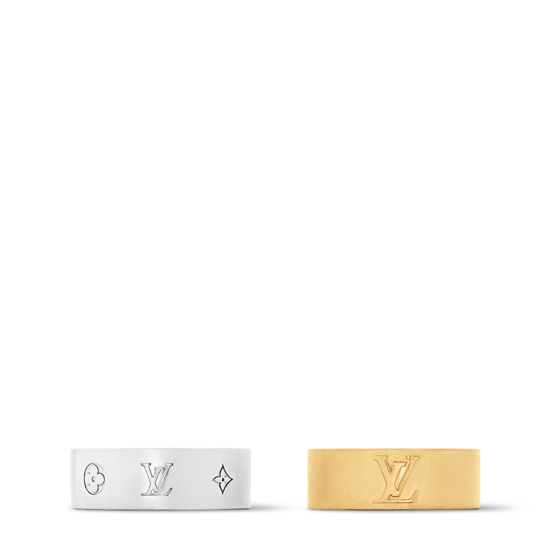 Louis Vuitton ロゴリング LOUIS VUITTON（ルイ・ヴィトン） ロゴ カラーストーン リング 指輪
